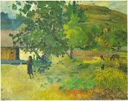 Paul Gauguin Te fare oil painting on canvas